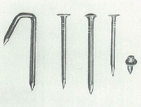 昭和30年頃の製品（特殊釘）